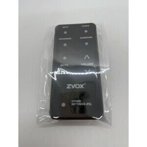Zvox Multi Level Remote Control for AccuVoice TV Speakers & Soundbars
